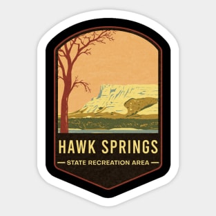 Hawk Springs State Recreation Area Sticker